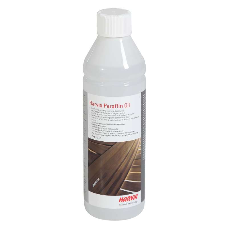 Harvia Paraffin Öl SAC25060 Paraffinoil 500 ml Paraffinöl Saunaholzpflege Holzpflege