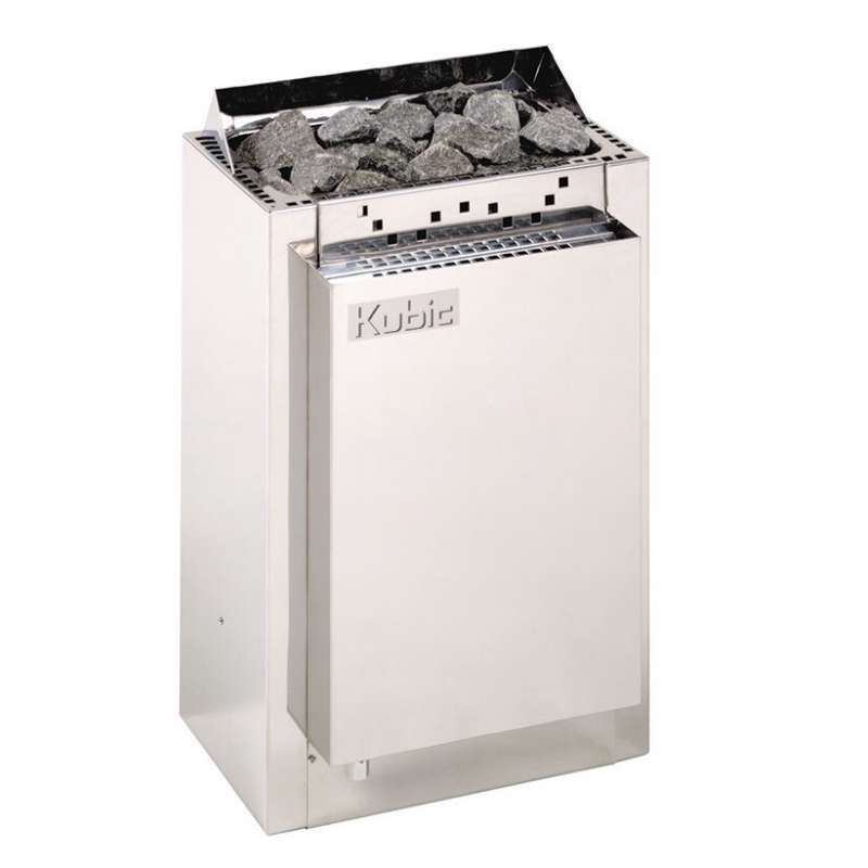Harvia Kubic Combi 6 kW Cubic Combi Saunaofen mit Verdampfer Combiofen Edelstahl