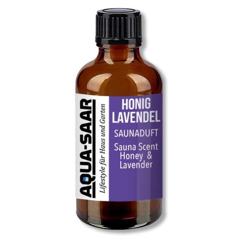 Aqua-Saar Saunaduft Honig-Lavendel 50 ml Saunaaufguss Aromaduft