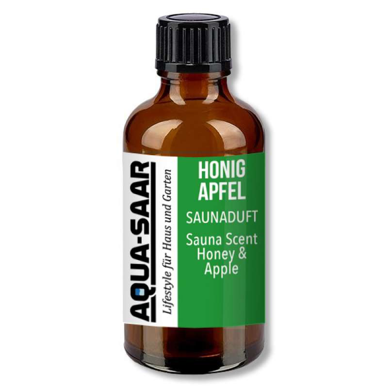 Aqua-Saar Saunaduft Honig-Apfel 50 ml Saunaaufguss Aromaduft