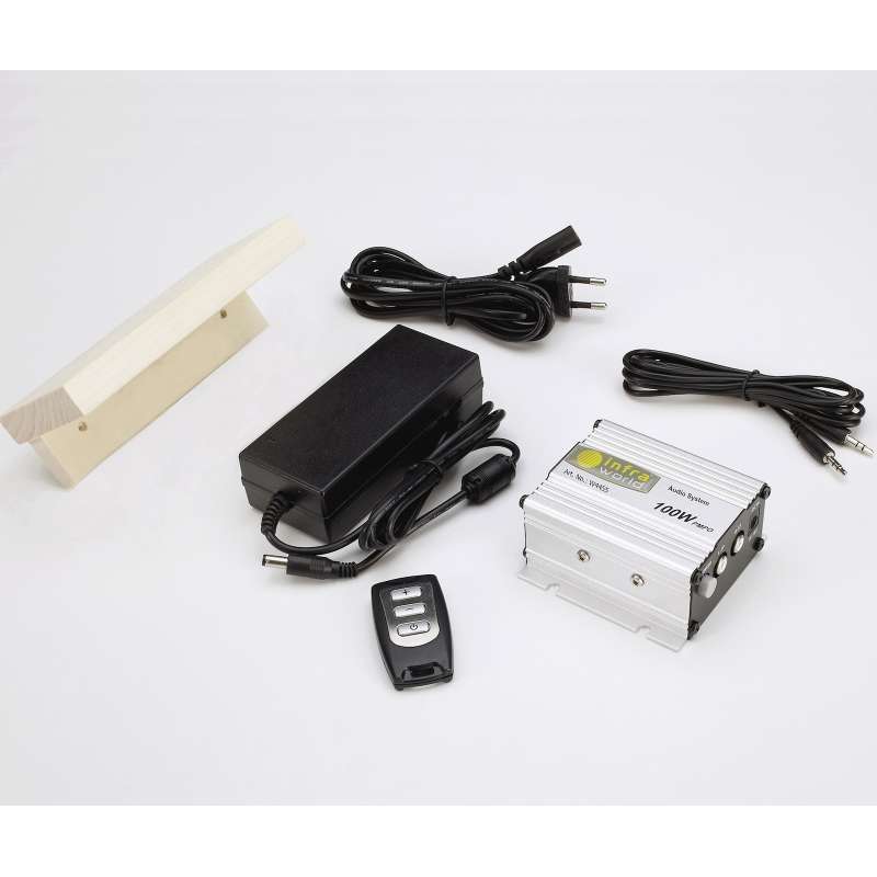 Infraworld Audio System mit Bluetooth für Sauna und Infrarotkabine W4455