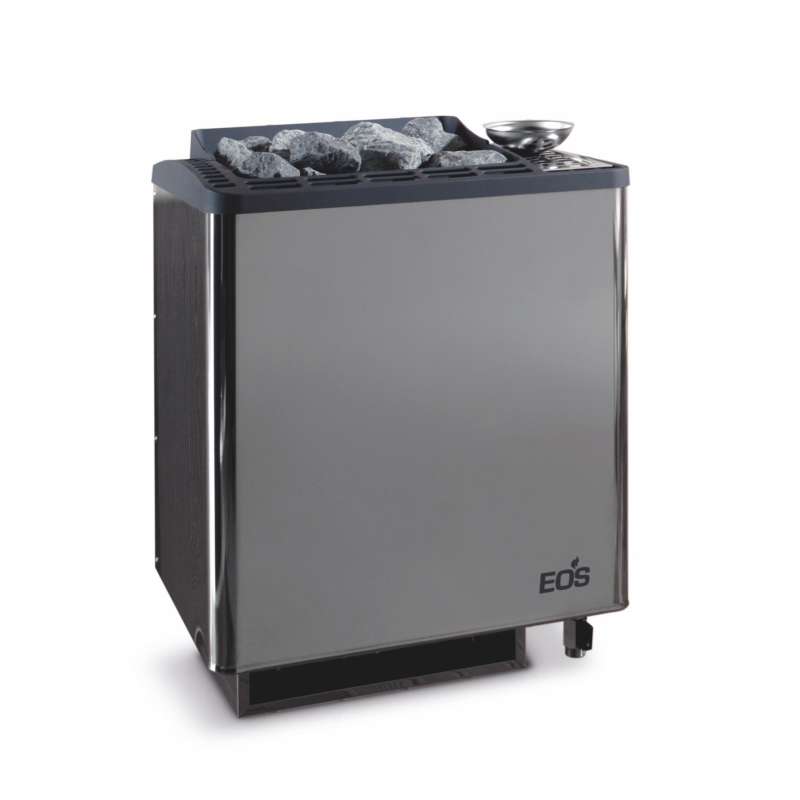 Eos Classic Verdampferofen Wandofen Bi O Tec 6 kW Edelstahl blank 94.2608A
