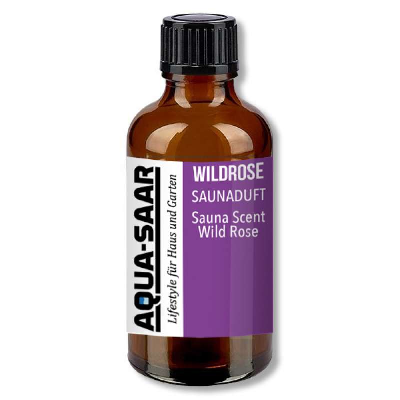 Aqua-Saar Saunaduft Wildrose 50 ml Saunaaufguss Aromaduft