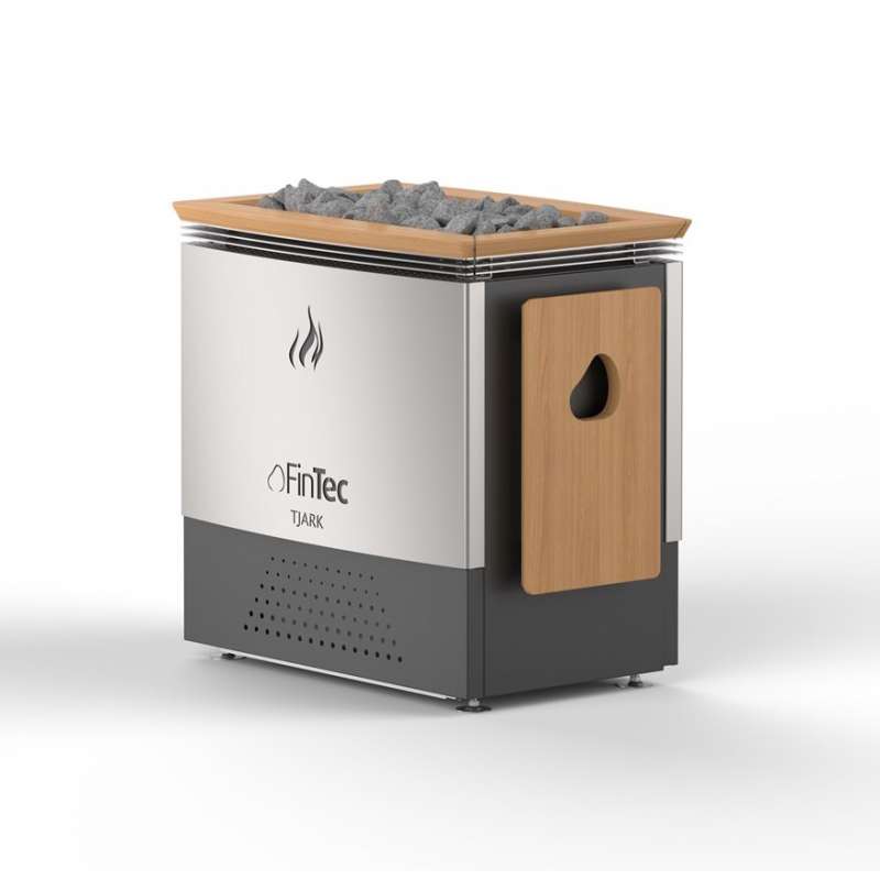 FinTec TJARK 12 kW Premium Elektro-Saunaofen Standofen finnischer Saunaofen
