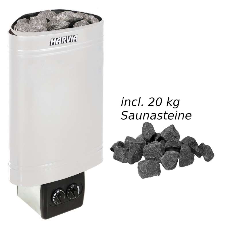 Harvia Saunaofen Delta 2,3 kW Elektroofen D23 Saunaheizung Saunaheizgerät