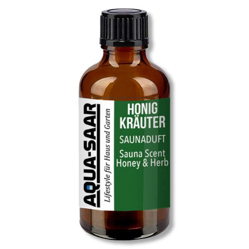 Aqua-Saar Saunaduft Honig-Kräuter 50 ml Saunaaufguss Aromaduft