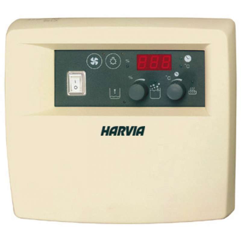 Harvia C105S LOGIX Combi Saunasteuerung für Steuerung des Saunaofens und Verdampfers