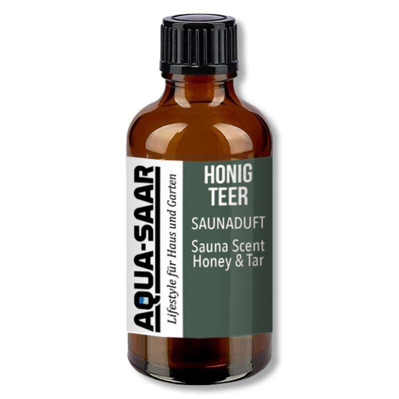 Aqua-Saar Saunaduft Honig-Teer 50 ml Saunaaufguss Aromaduft