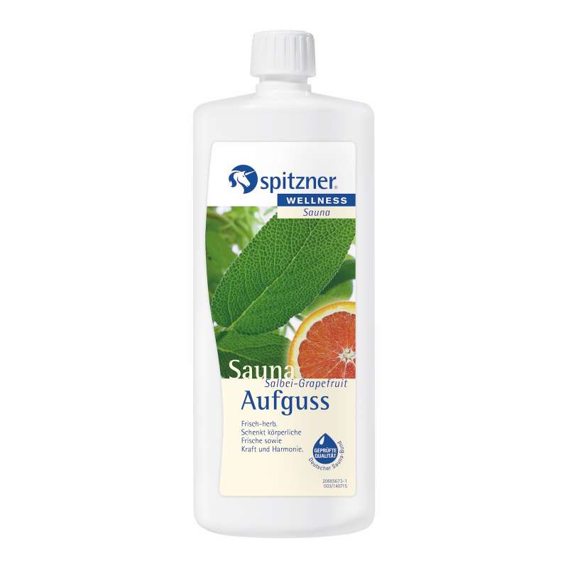 Spitzner Saunaaufguss Salbei Grapefruit 1L 8850052