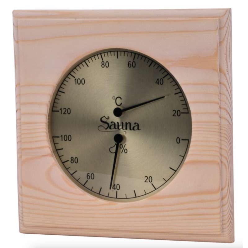 Sentiotec Kombi Sauna Thermo-Hygrometer Saunathermometer 281-THEP