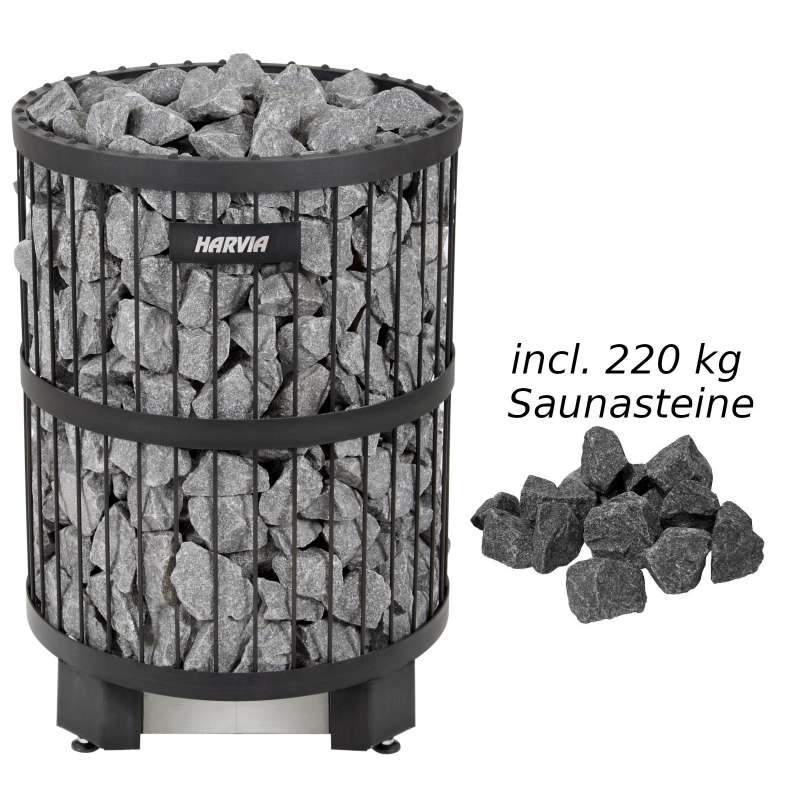 Harvia Saunaofen PO165 Legend 16,5 kW Elektroofen Saunaheizung Saunaheizgerät