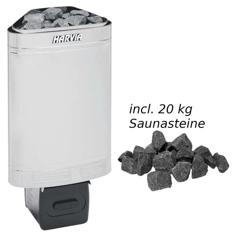 Harvia Saunaofen Delta E 3,6 kW Elektroofen D36E Saunaheizung Saunaheizgerät